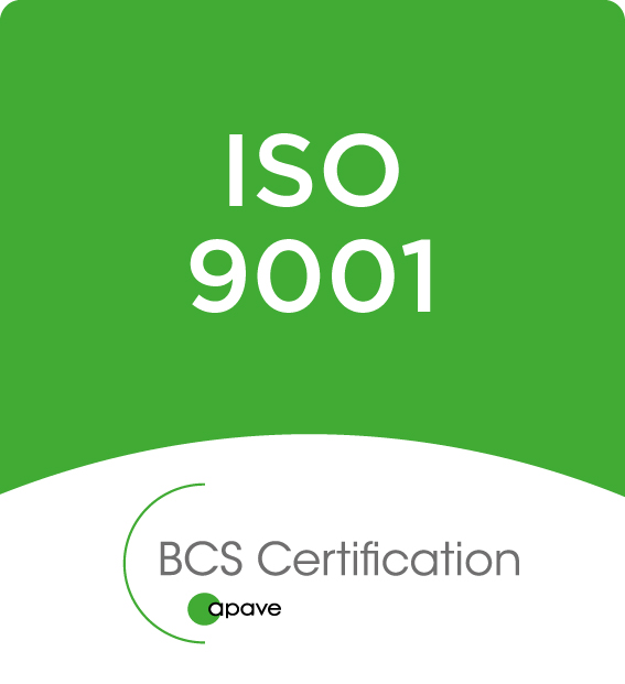 ApaveBCSCert ISO9001